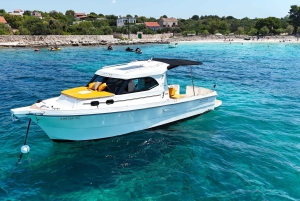 Vanuit Trogir: Drie Eilanden Halve Dag Speedboottour