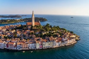 From Vrsar: Lim Bay, Pirate Cave and Rovinj Visit