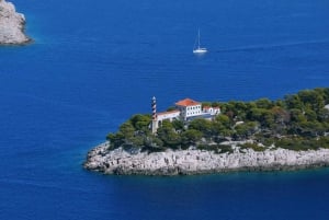 Vanuit Zadar/Bibinje: Nationaal Park Kornati rondvaart met lunch