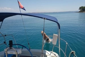 Desde Zadar: Excursión en velero de día completo