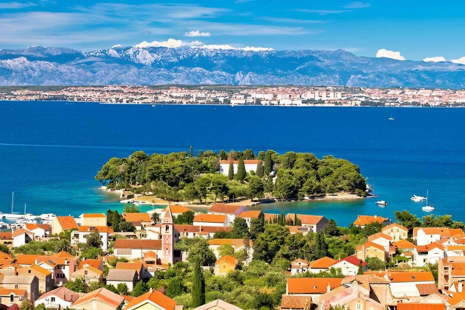 Fra Zadar: Halvdagstur til øyene Ugljan og Ošljak