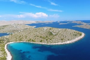 De Zadar: Fuga de meio dia na praia do Parque Nacional Kornati