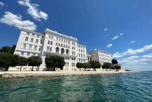 From Zadar: Island-Hopping Speedboat Tour with Drinks