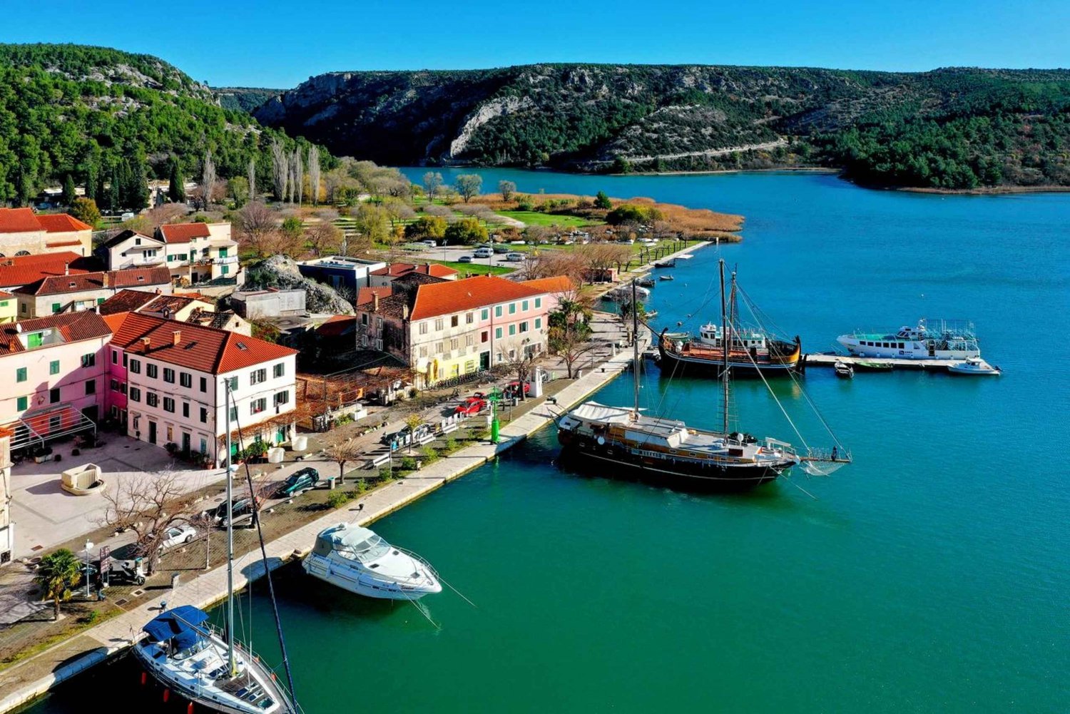 De Zadar: Parque Nacional de Krka e viagem de 1 dia a Sibenik