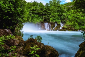 From Zadar: Krka Waterfalls Day Tour with Boat Ride