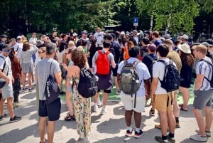 Från Zadar: Guidad tur till Plitvicesjöarna med båt och tåg