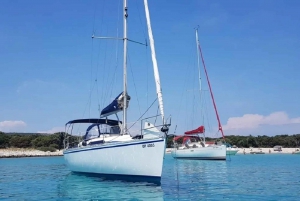 Desde Zadar: Excursión privada en velero de medio día