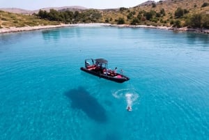 Zadar: Luksuriøs speedbådtur til øerne med snorkling