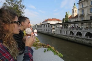 Desde Zagreb: Excursión de un día a Liubliana y el lago Bled en monovolumen