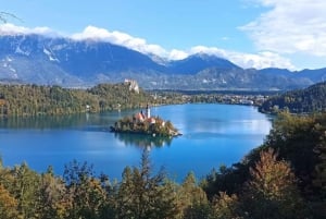 Fra Zagreb: Ljubljana og Bled-søen - guidet tur i lille gruppe