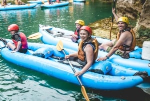 Von Zagreb aus: Mrežnica Kajakfahren & Rastoke Dorf - Tagestour