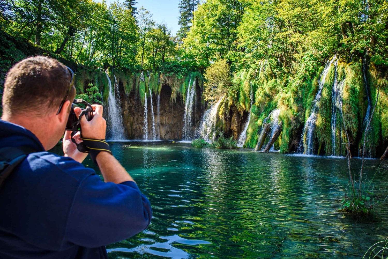 Desde Zagreb: excursión guiada de un día a los lagos de Plitvice
