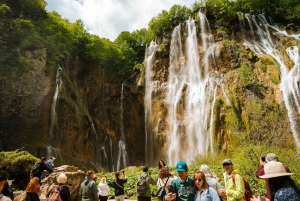 From Zagreb: Plitvice Lakes National Park Tour with Tickets