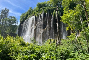 Fra Zagreb: Plitvice-søerne med billet & Rastoke-dagstur