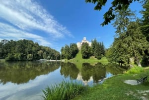 Fra Zagreb: Barokkbyen Varazdin og slottet Trakoscan