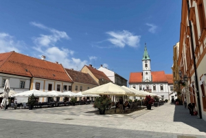 Fra Zagreb: Barokbyen Varazdin og slottet Trakoscan