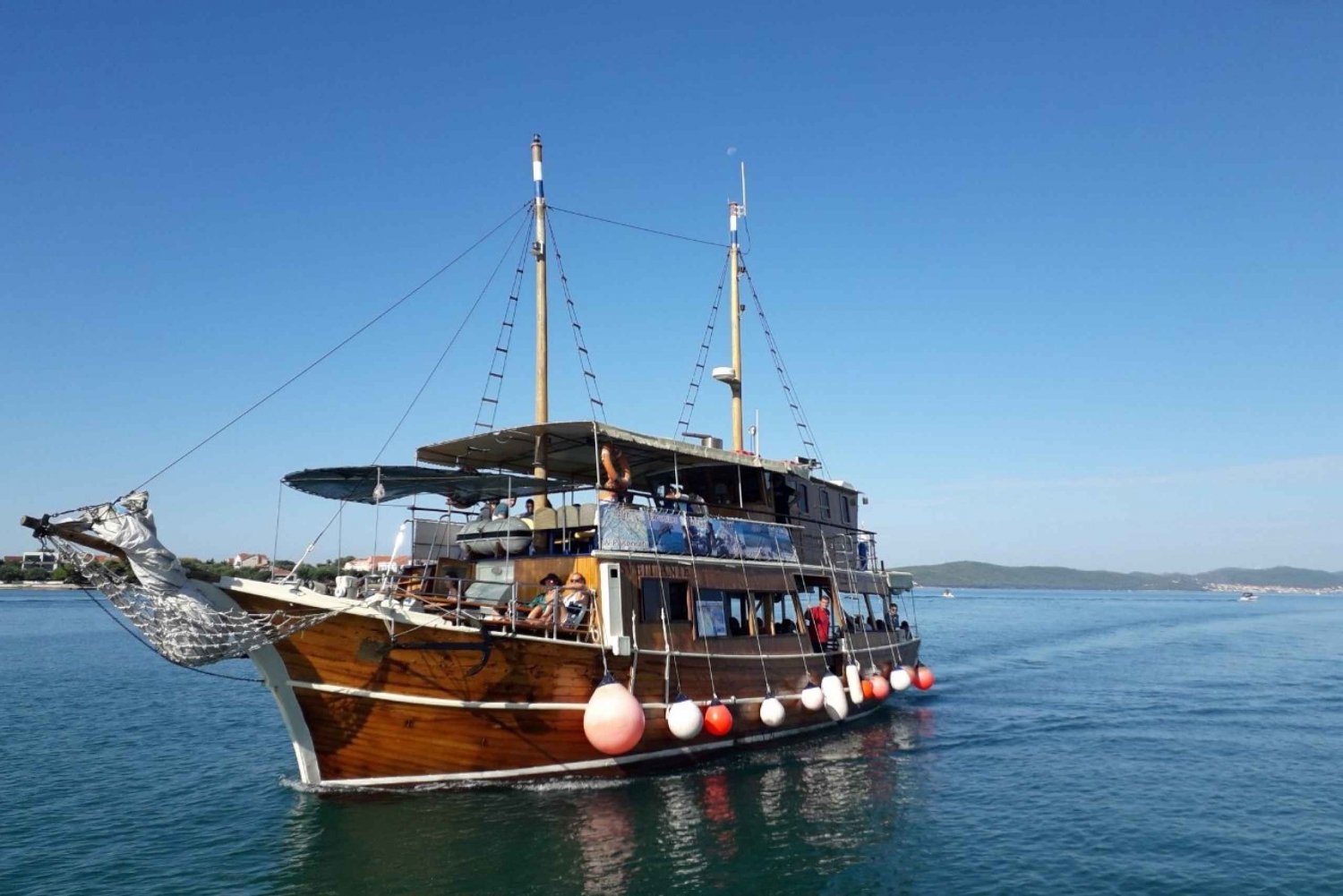 Heldagsudflugt med båd fra Zadar og Sukošan til Kornati NP