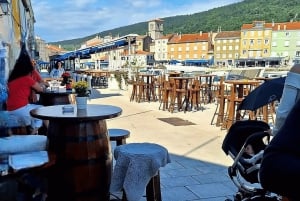 Ganztägige Bootstour Medulin, blaue Höhle, Cres + Delphinsuche