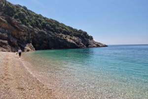Viagem de 1 dia inteiro de barco a Medulin, Gruta Azul, Cres + procura de golfinhos