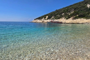 Viagem de 1 dia inteiro de barco a Medulin, Gruta Azul, Cres + procura de golfinhos