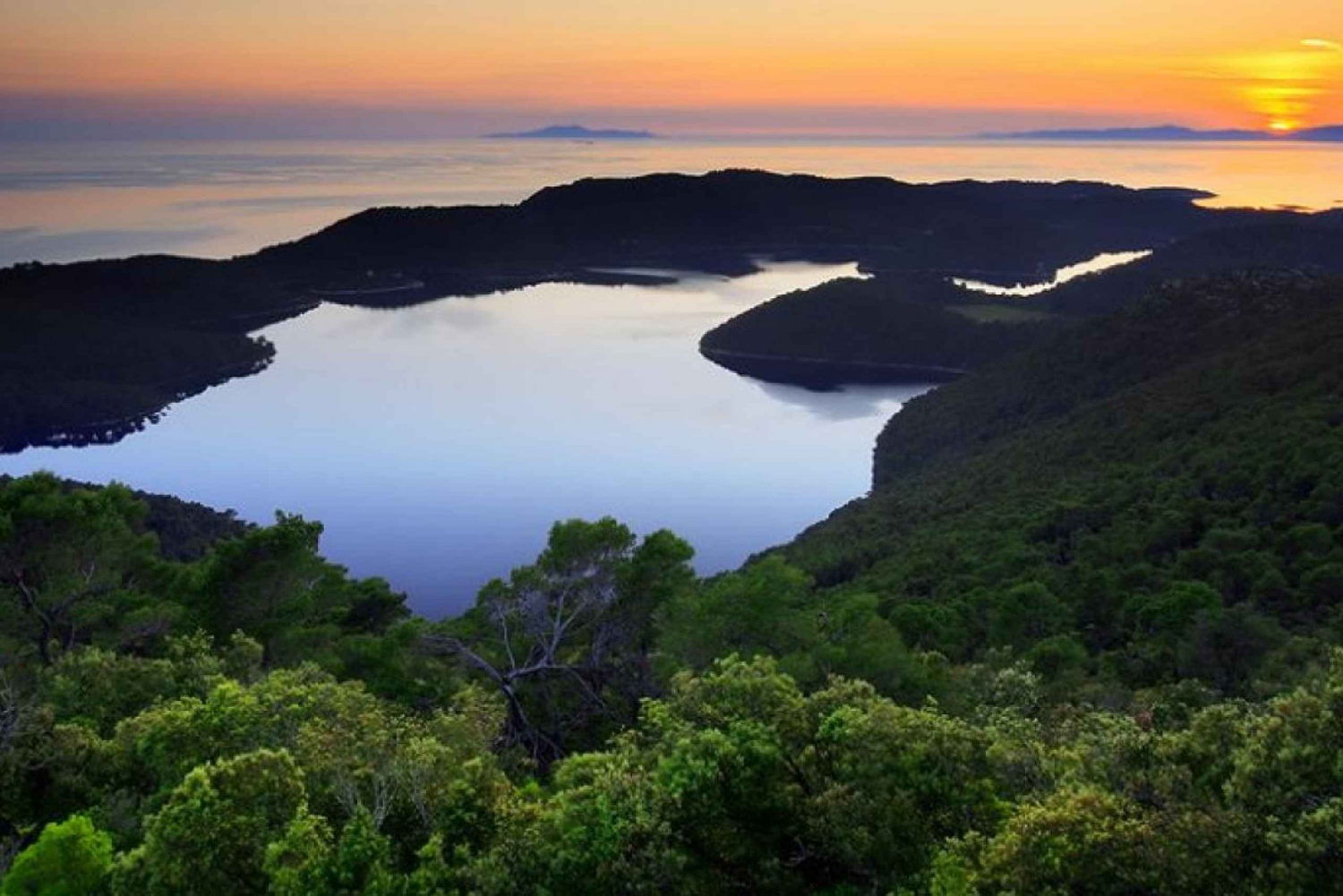 Ausflug in den Nationalpark Mljet - Fahrrad, Boot und Strand erleben