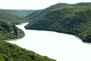 Funtana: crucero por el fiordo de Lim a la cueva del pirata con esnórquel