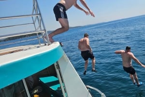 Funtana: crucero por el fiordo de Lim a la cueva del pirata con esnórquel