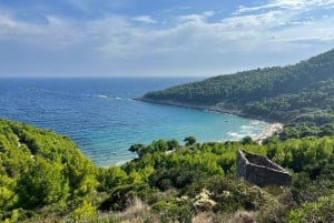 Cruzeiro pelas ilhas do Galeão Elaphiti saindo de Dubrovnik com almoço