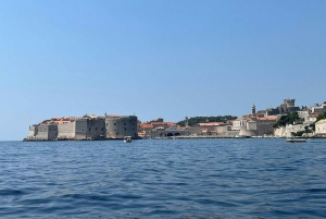 Paseo en barco con fondo de cristal por el casco antiguo y cuevas de Dubrovnik