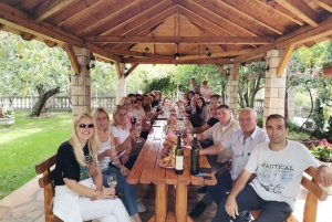 Stor vingårdstur fra Montenegro: 3 lande på én dag