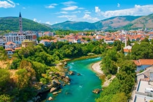 Mostar e Cascate di Kravice: tour guidato da Dubrovnik