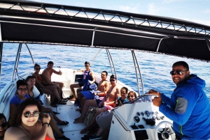 Tour di mezza giornata in barca alla Laguna Blu, al naufragio e a Trogir