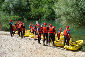 Półdniowy rafting po Cetinie