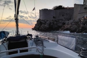 Dubrovnik-Elafity&Blue cave Half day private sail boat tour
