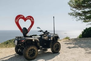 Mljet escondida: aventura de quadriciclo pela natureza e tradição