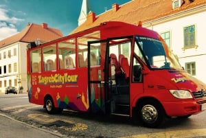 Panoramiczny autobus Hop On Hop Off - wycieczka po Zagrzebiu