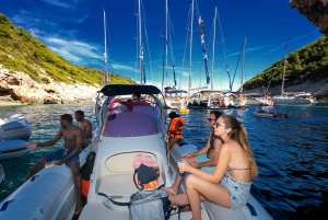 Hvar: Blå & grøn grotte gruppeudflugt fra Hvar