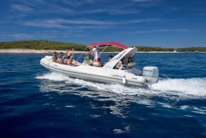 Hvar: Blå & grøn grotte gruppeudflugt fra Hvar