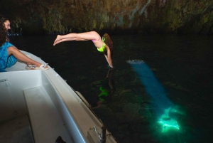 Hvar: Blå & grøn grotte gruppeudflugt fra Hvar