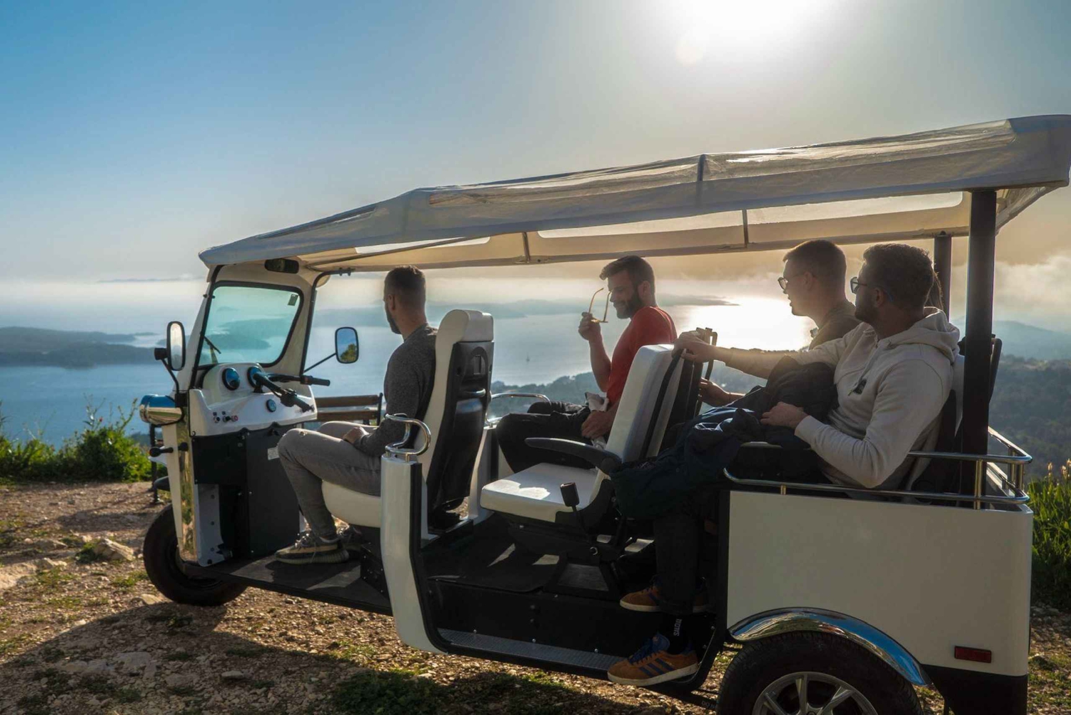 Hvar Island: eTuk Tuk Adventure Tour with a Guide