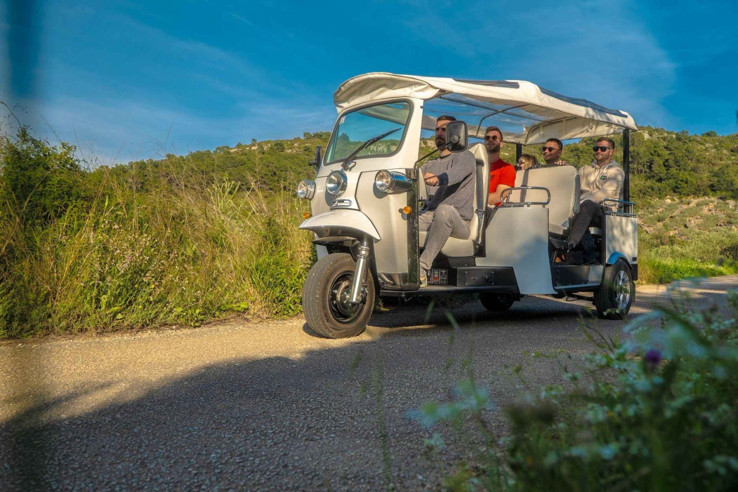 Hvar Island: eTuk Tuk Adventure Tour with a Guide