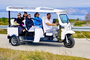 Hvar Island: eTuk Tuk Adventure Tour with a Guide