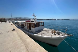 Hvar: tour en barco a Red Rocks y las islas Pakleni con baño