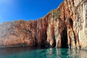 Hvar: tour en barco a Red Rocks y las islas Pakleni con baño