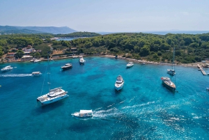 Hvar: Puesta de sol y las islas Pakleni en lancha rápida