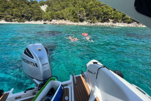 Hvar: Puesta de sol y las islas Pakleni en lancha rápida