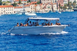 Hvar: Puesta de sol y las islas Pakleni en lancha rápida
