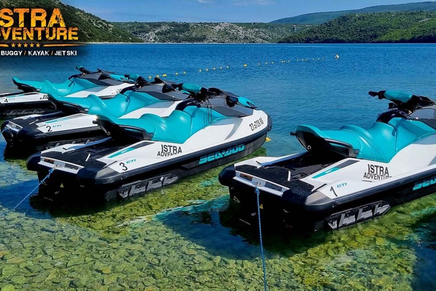 Istra Adventure JET SKI SAFARI 20, 45, 90 MIN
