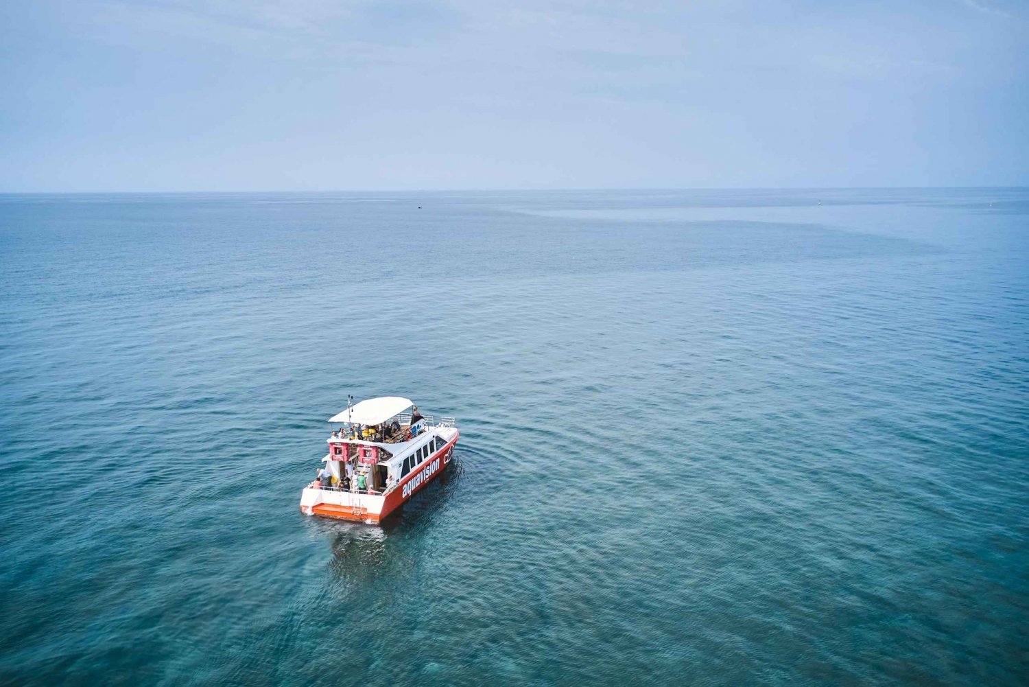 Istria: Tour panoramico di Umago in barca di vetro Aquavision