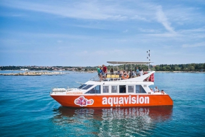 Istria: Aquavision Glassboat panoramic tour of Umag